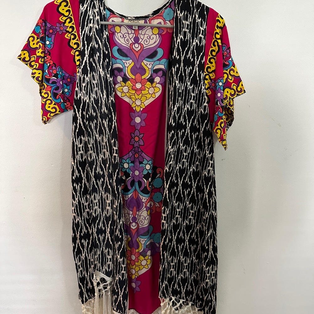 Magic Multicolor Patterned Women's Top
